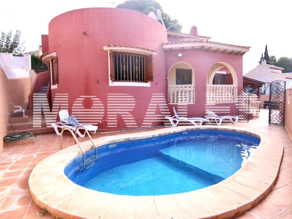 Swimming pool of House or chalet for sale in Mazarrón