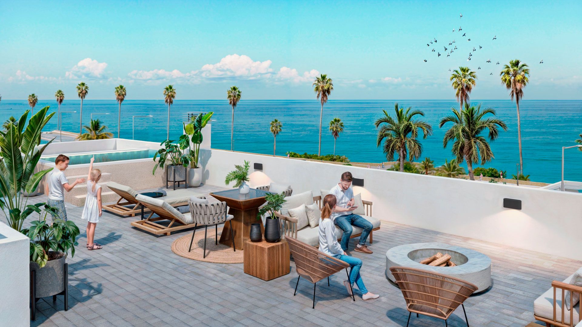 Terrasse von Wohnungen zum verkauf in Mojácar