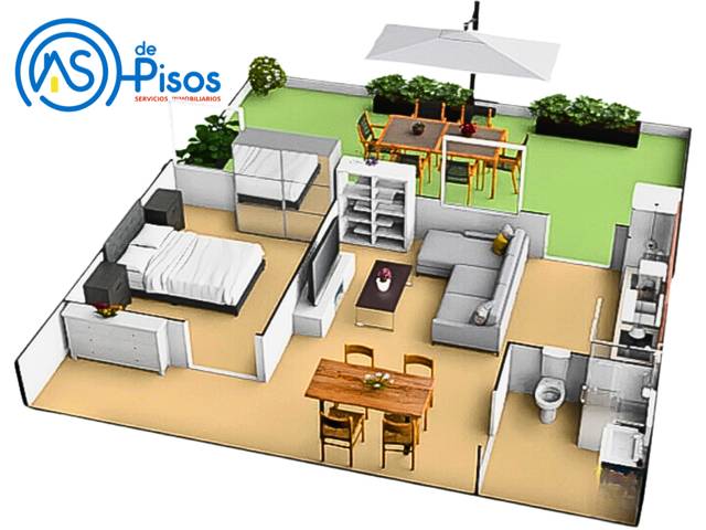 Apartamento en Alquiler en Calle del Dos de Mayo, 50 en San José Alto