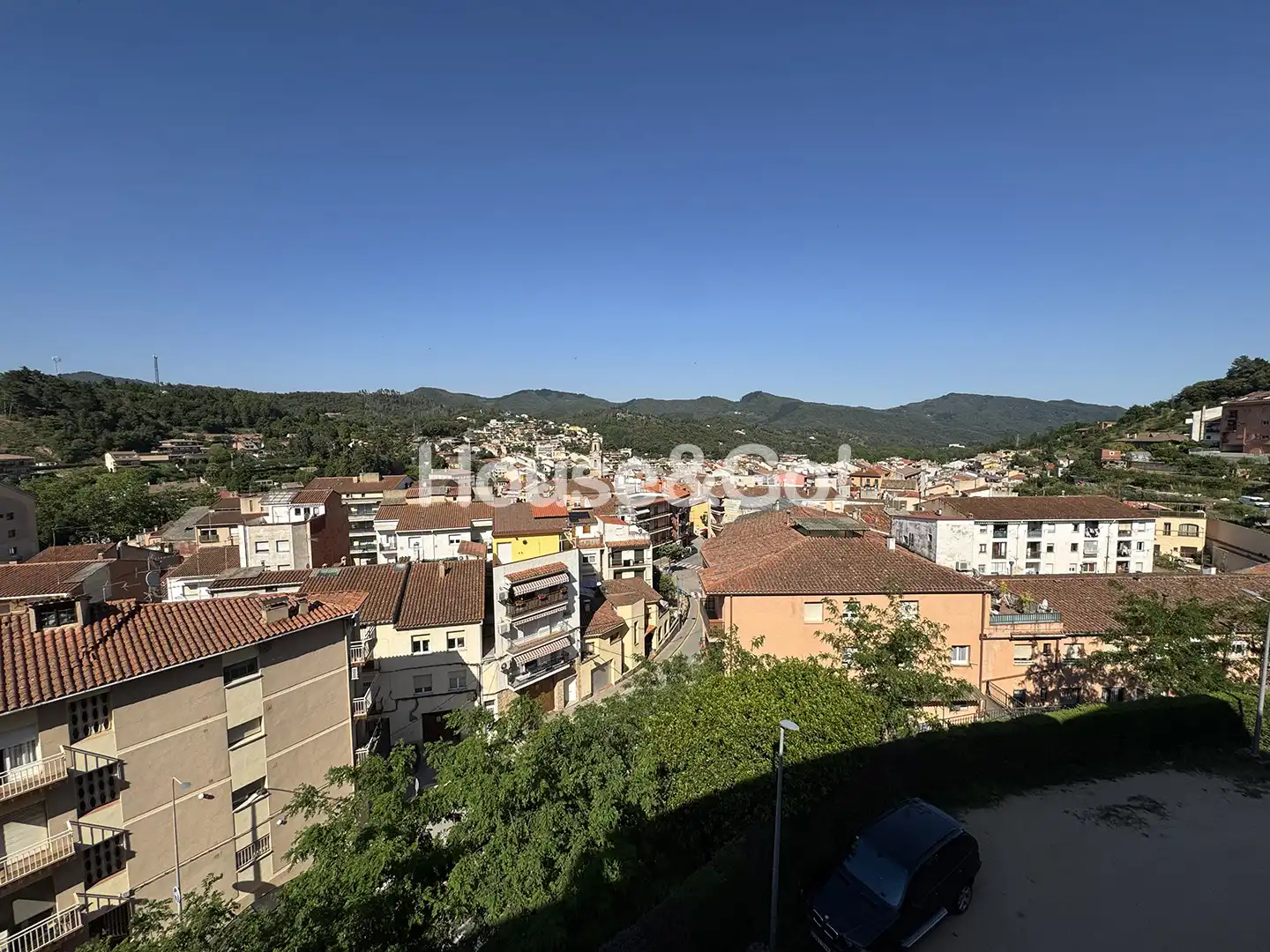 Vista exterior de Piso en venta en Arbúcies con Aire acondicionado, Calefacción y Terraza