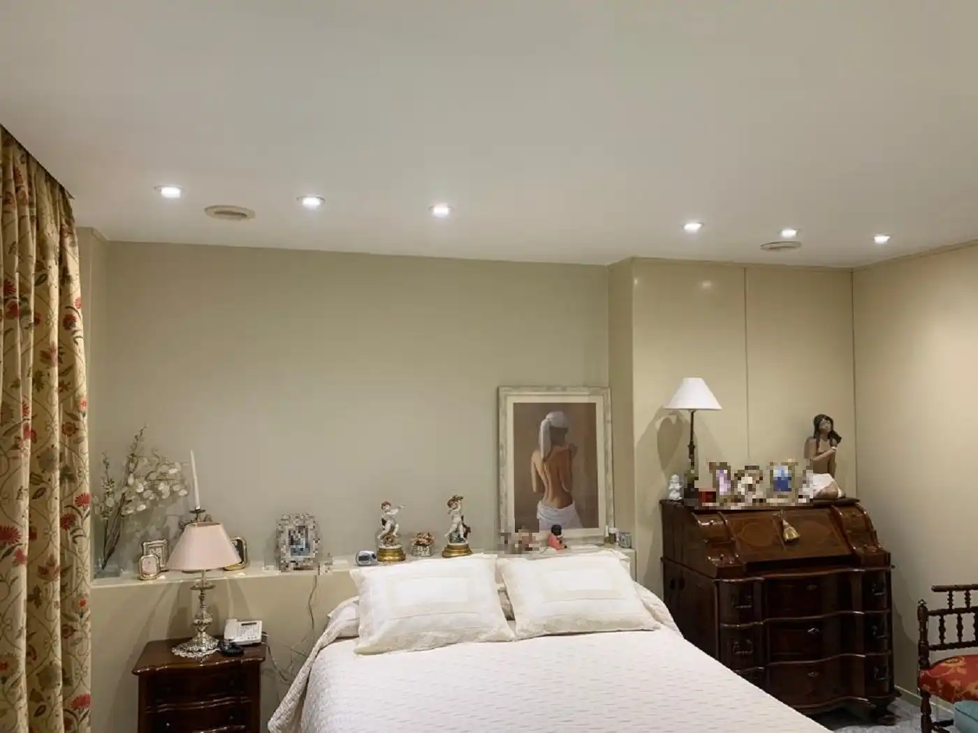 Schlafzimmer von Wohnung zum Verkauf in Murcia mit Klimaanlage und Abstellraum
