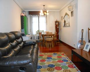 Living room of Flat for sale in Bilbao   with Heating and Furnished