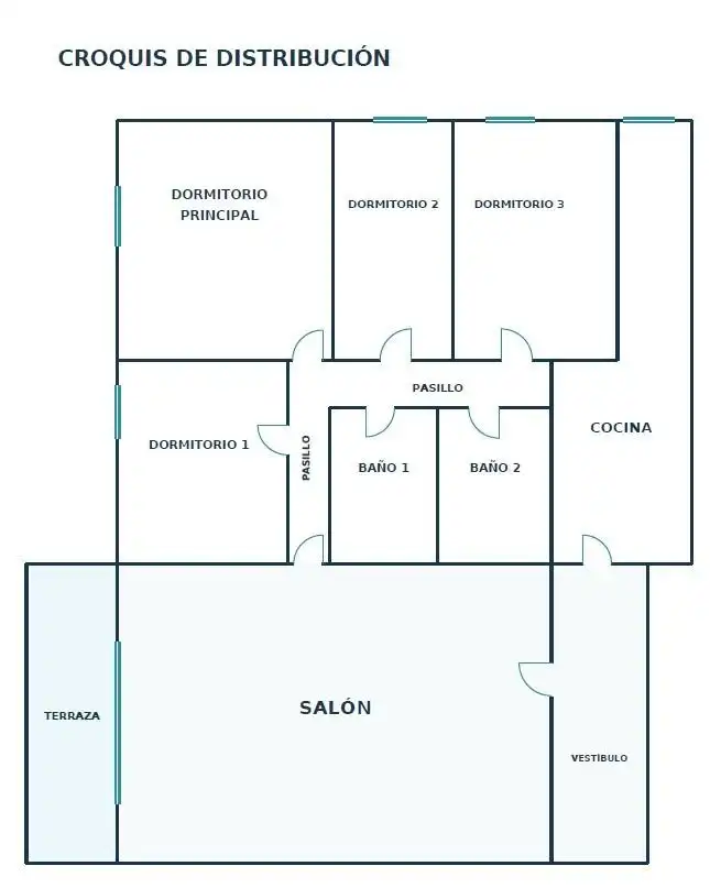 Wohnung mit Aufzug zur Miete in Suroeste - Zona Hospital, imagen 24