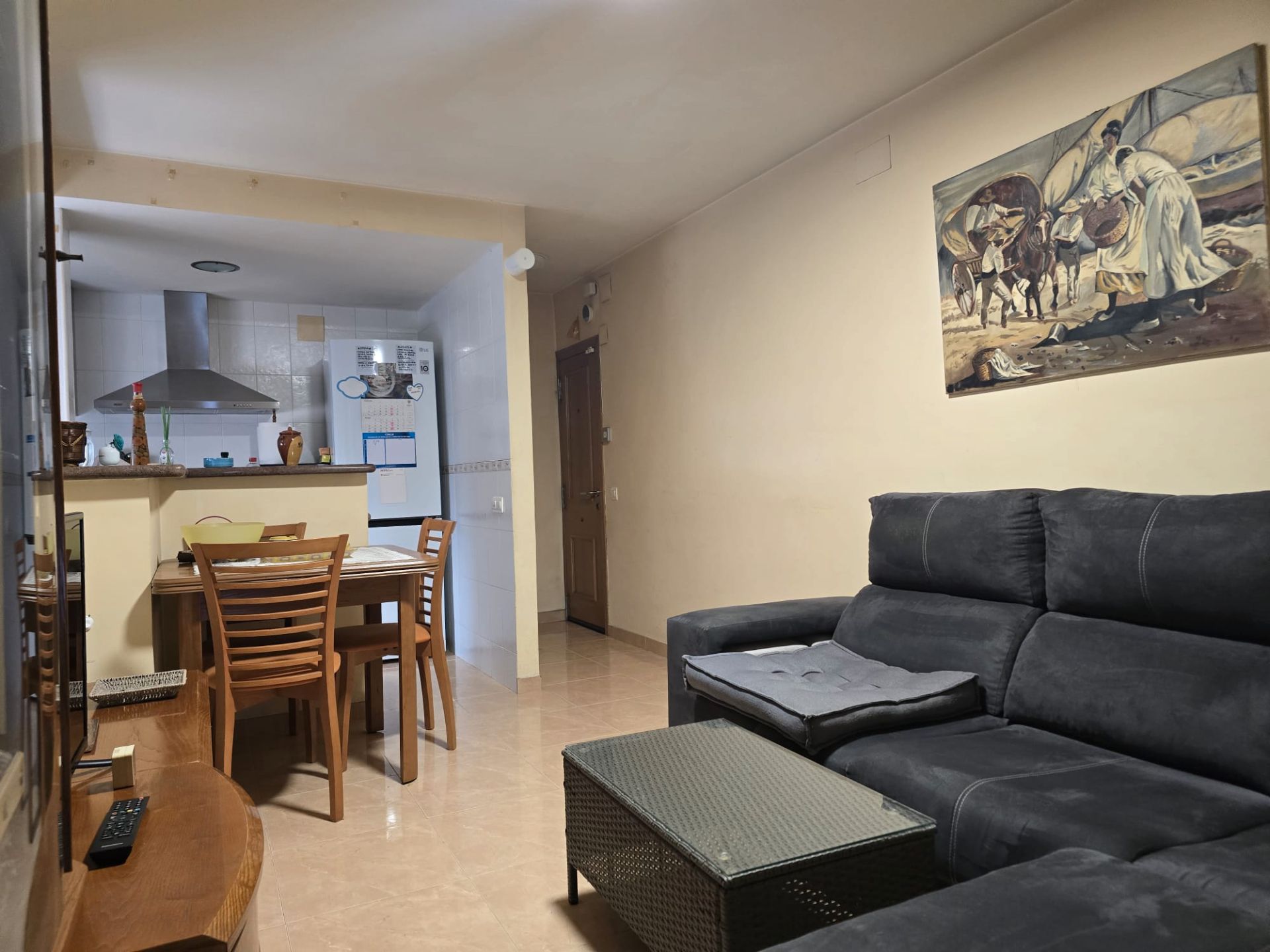 Living room of Flat for sale in Castellón de la Plana / Castelló de la Plana  with Furnished