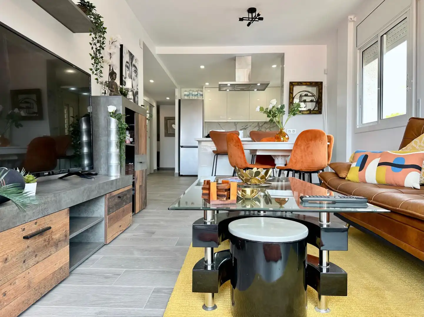 Sala de estar de Ático en venta en Calafell con Aire acondicionado, Calefacción y Terraza