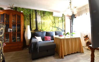 Living room of Flat for sale in  Sevilla Capital  with Air Conditioner, Heating and Terrace