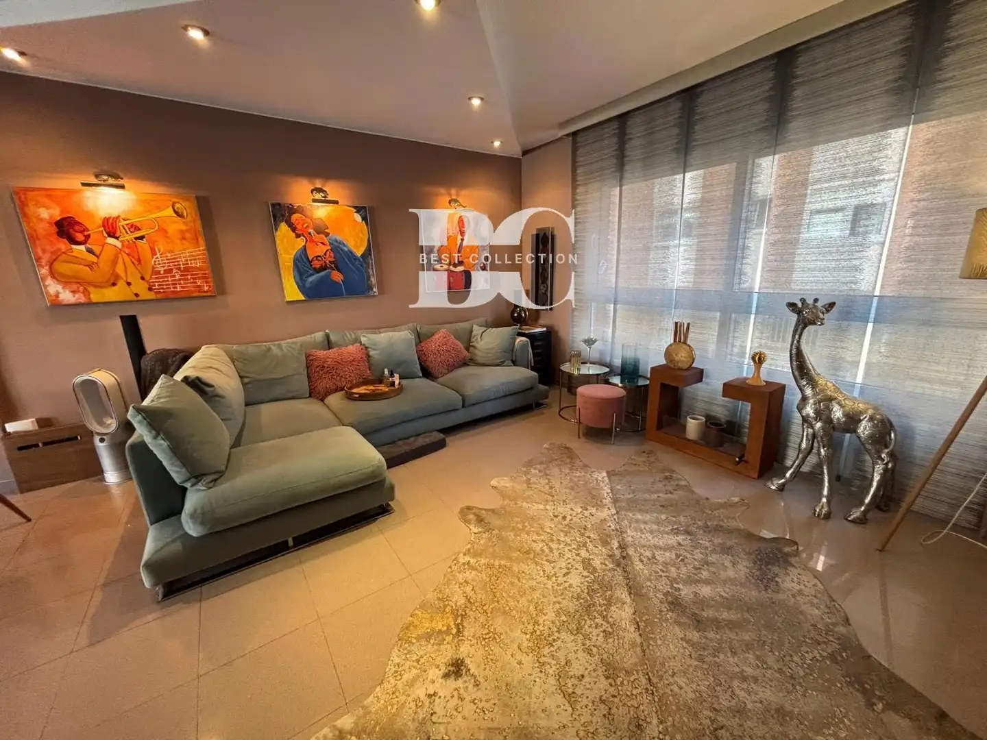Sala de estar de Casa adosada en venta en Lloret de Mar con Aire acondicionado, Calefacción y Jardín privado