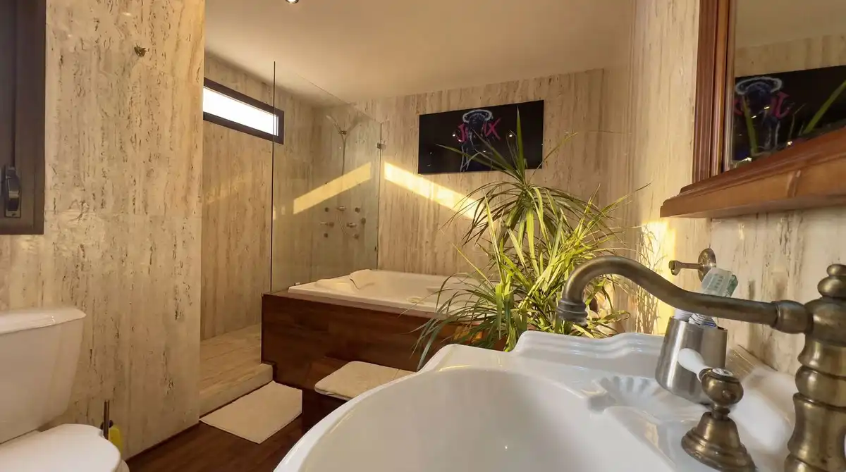 Badezimmer von Maisonette zum Verkauf in Ronda mit Klimaanlage, Terrasse und Alarm