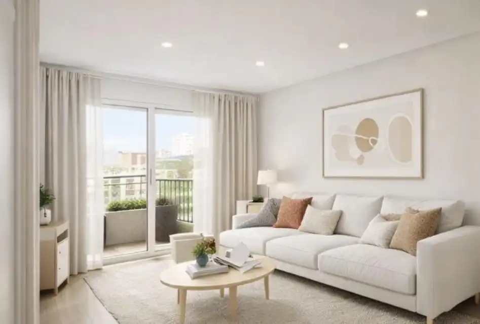 Sala de estar de Piso en venta en Fuenlabrada con Aire acondicionado, Calefacción y Terraza