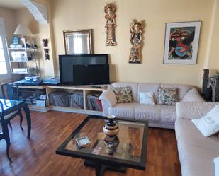 Living room of Flat for sale in  Valencia Capital  with Furnished and Balcony