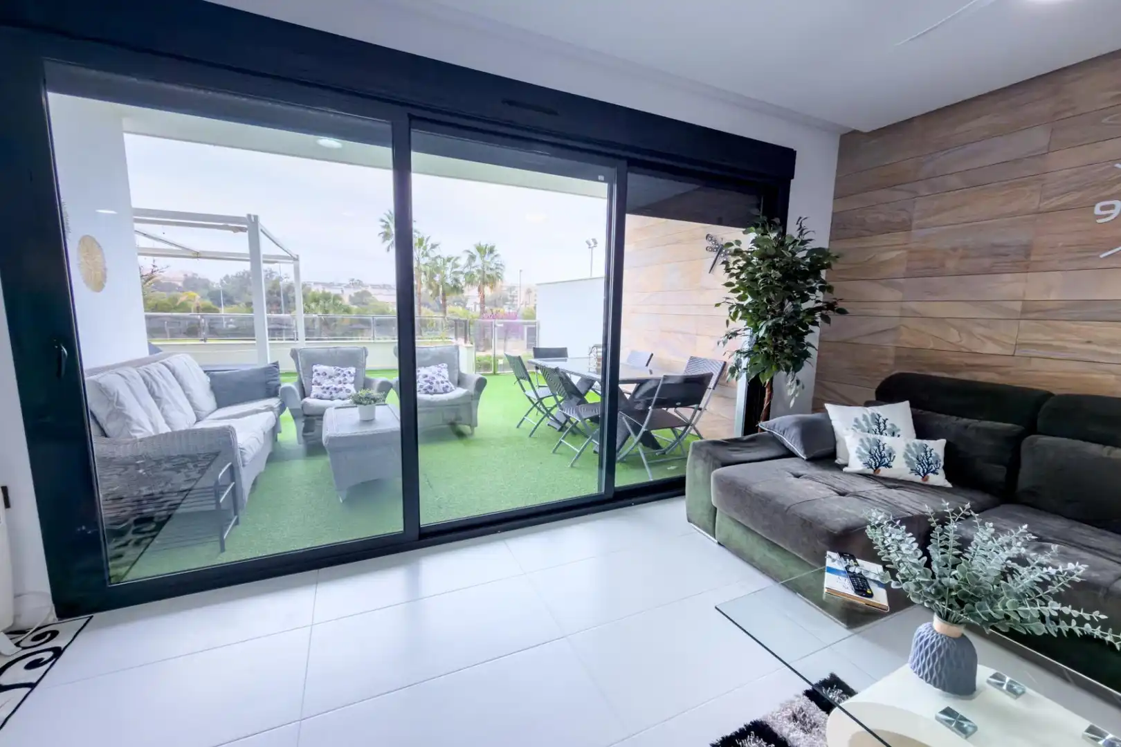Terrace of Ground floor for sale in Pilar de la Horadada  with Air Conditioner, Heating and Private garden