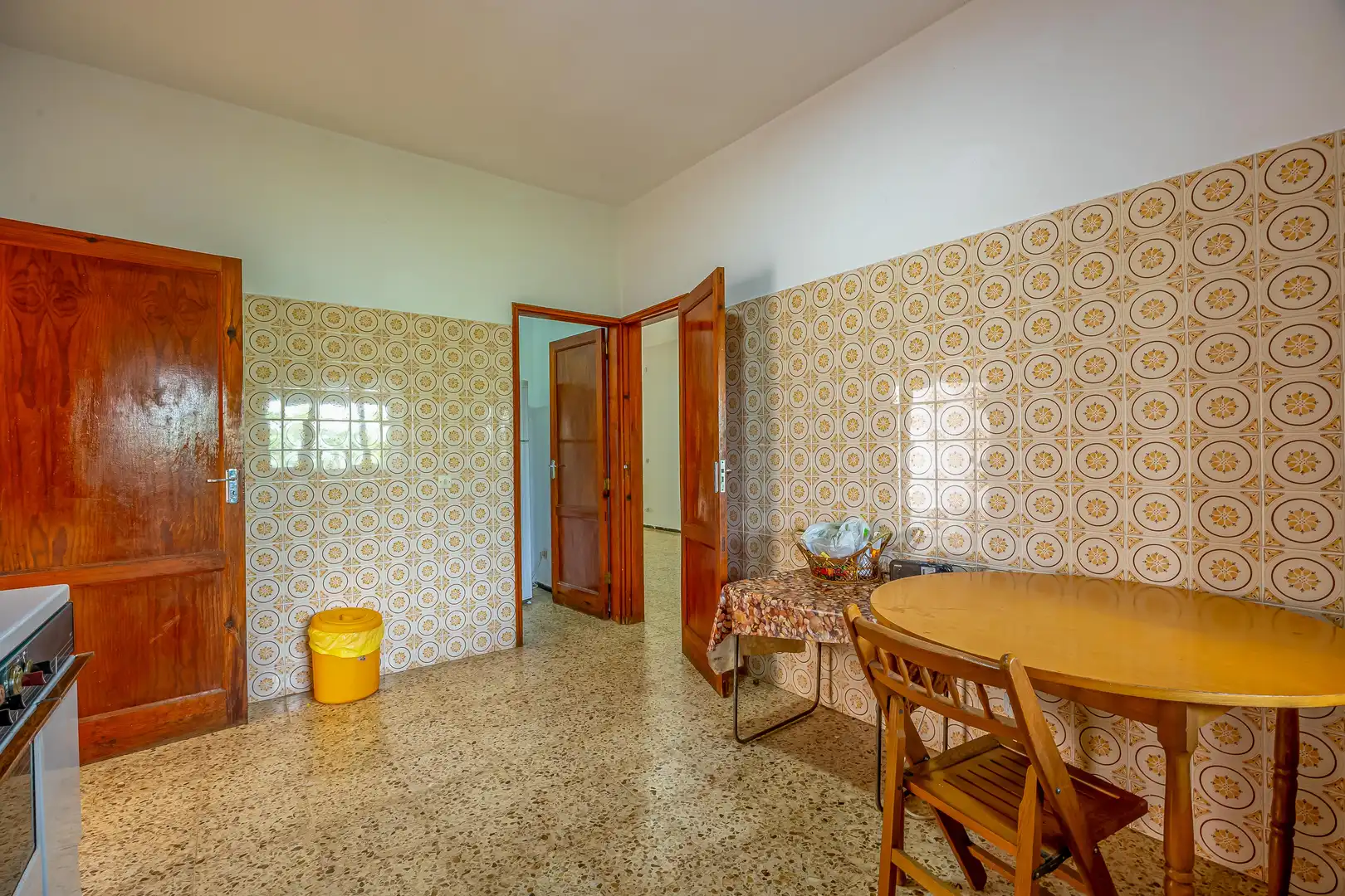 Cuina de Casa o xalet en venda en Valleseco amb Jardí privat, Terrassa i Traster