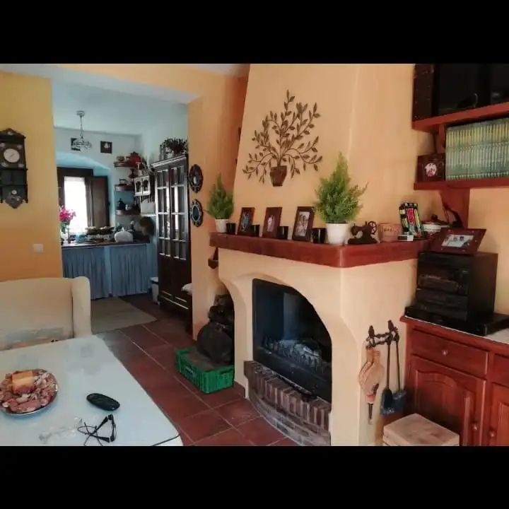 Cocina de Finca rústica en venta en Villaluenga del Rosario con Jardín privado, Terraza y Amueblado