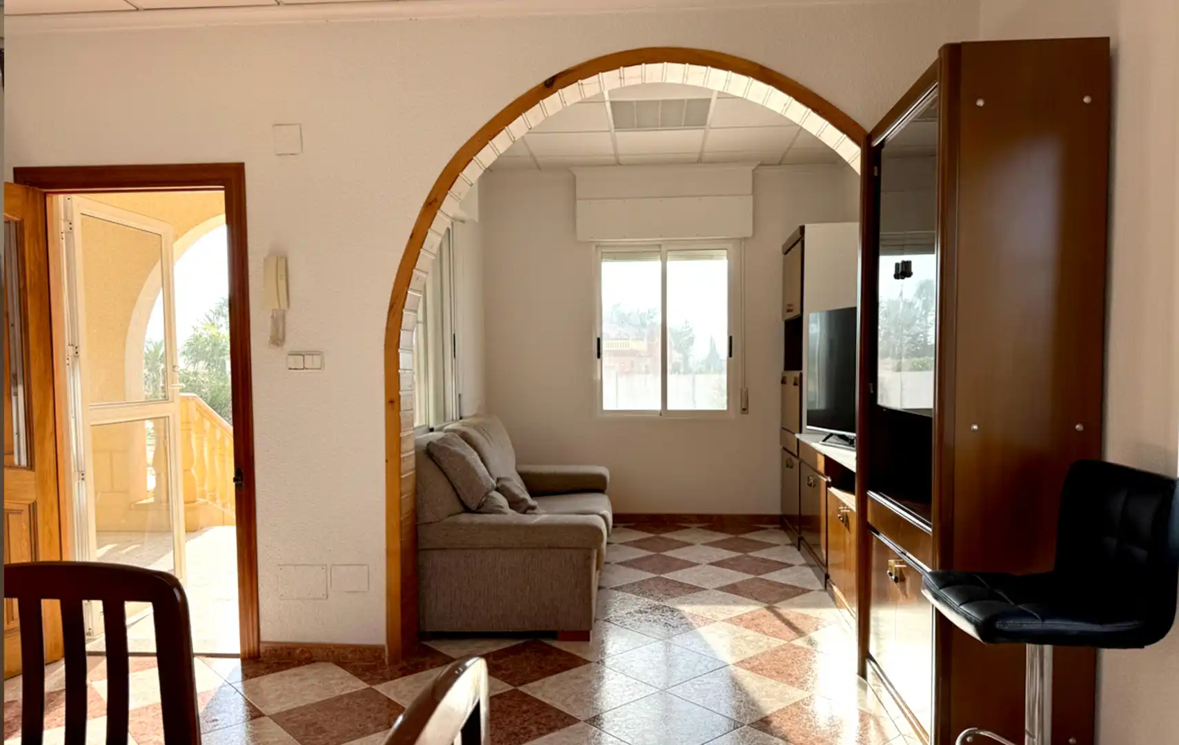 Wohnzimmer von Country house zum Verkauf in Callosa de Segura mit Klimaanlage, Heizung und Privatgarten