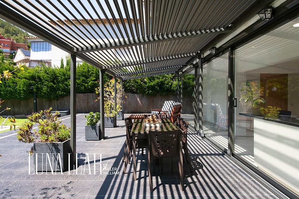 Terrassa de Casa o xalet en venda en Castelldefels amb Aire condicionat, Calefacció i Jardí privat