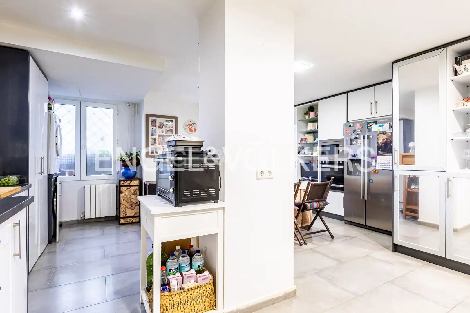 Cocina de Piso de alquiler en Sevilla con Aire acondicionado, Calefacción y Trastero