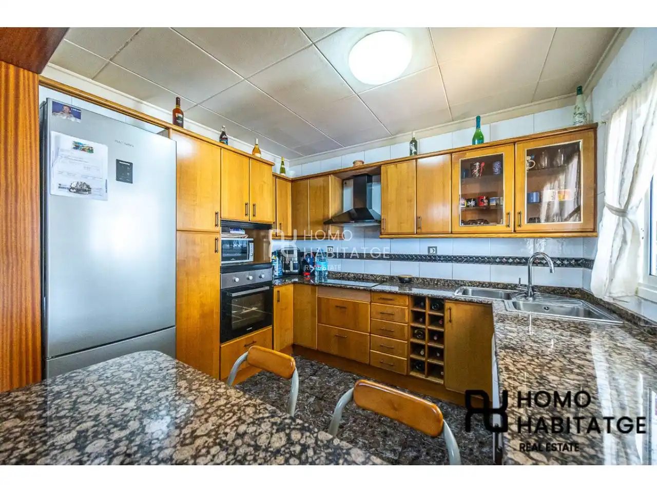 Kitchen of Flat for sale in Barberà del Vallès  with Heating, Parquet flooring and Terrace