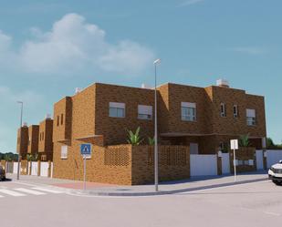 Exterior view of Single-family semi-detached for sale in  Almería Capital  with Terrace