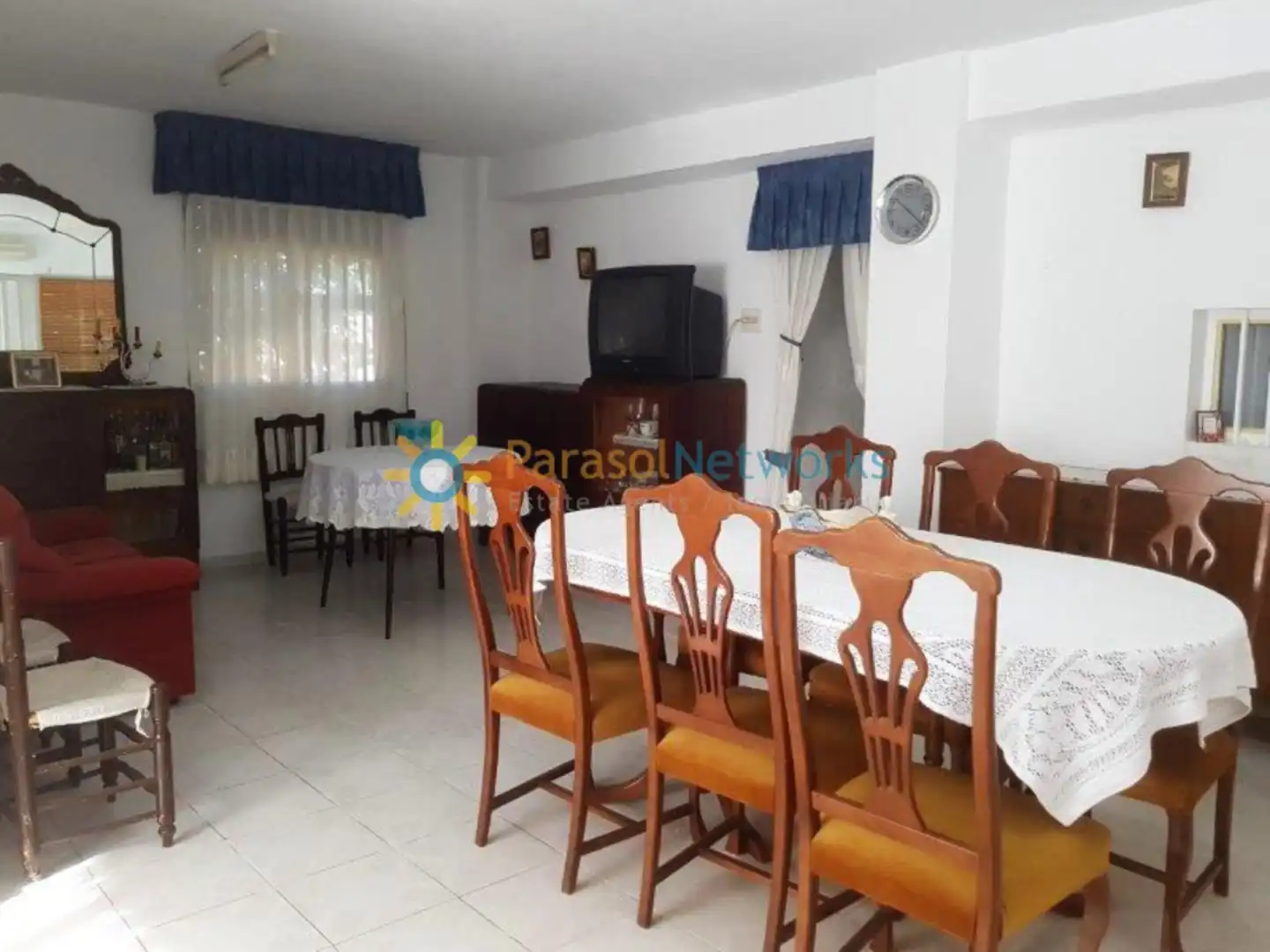 Menjador de Casa o xalet en venda en Ontinyent amb Aire condicionat, Jardí privat i Terrassa