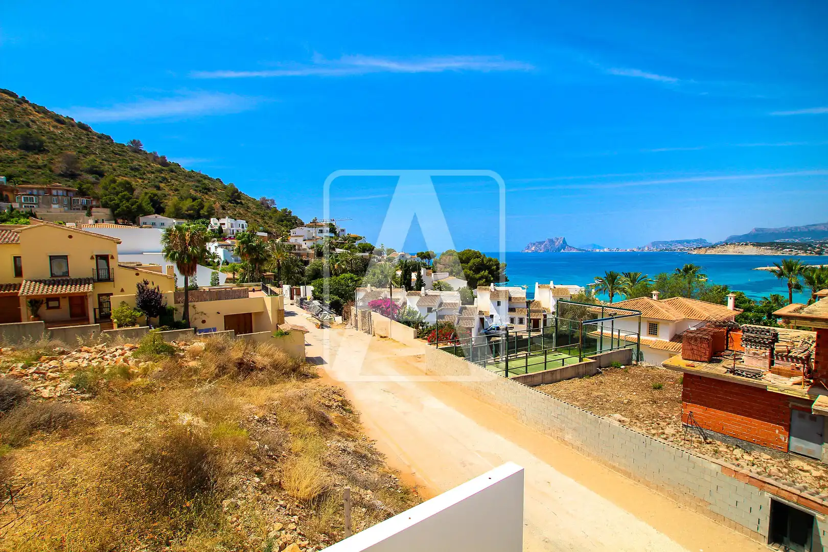 Vista exterior de Residencial en venta en Moraira
