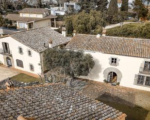 Exterior view of Country house for sale in Sant Andreu de Llavaneres  with Swimming Pool