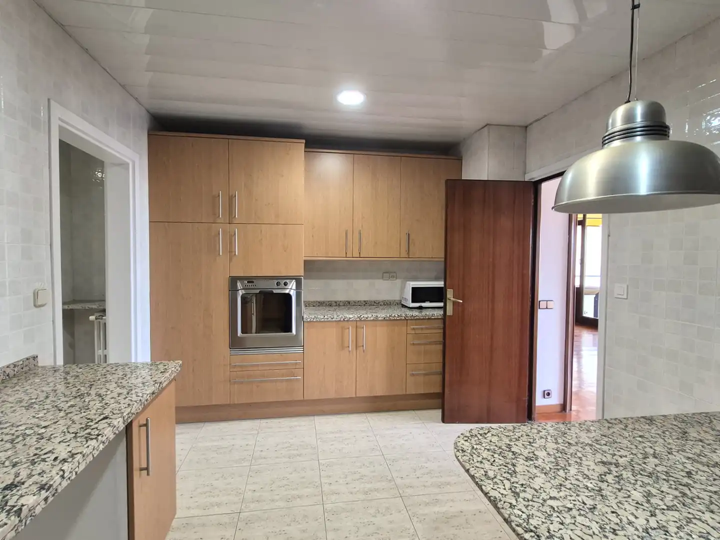Küche von Wohnung zur Miete in Barcelona mit Klimaanlage, Heizung und Parkett