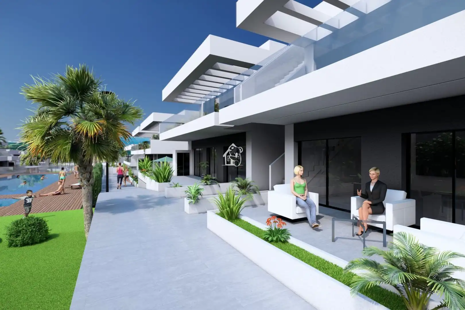Terraza de Apartamento en venta en Algorfa con Aire acondicionado, Parquet y Terraza