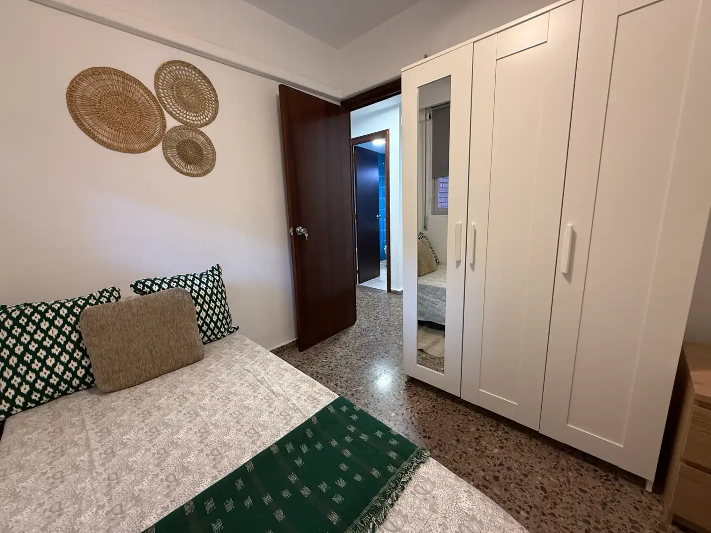 Bedroom of Flat for share in Nules  with Furnished, Oven and Washing machine