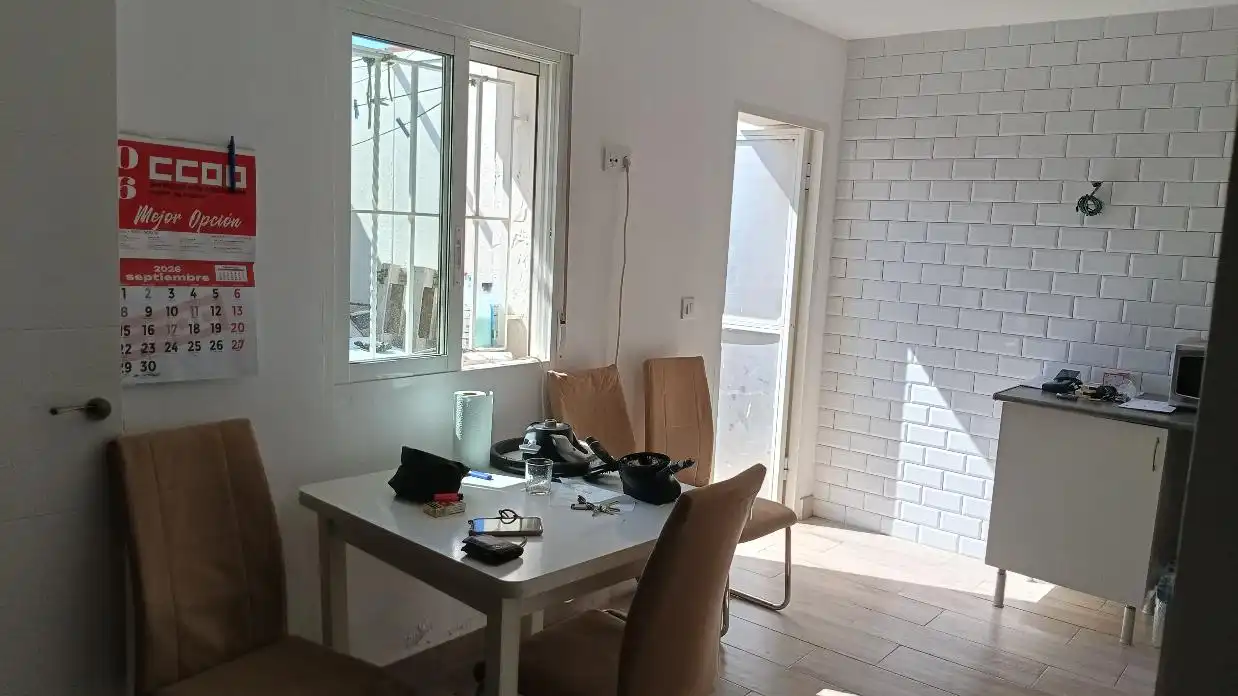 Menjador de Casa adosada en venda en Cartagena amb Aire condicionat, Calefacció i Jardí privat