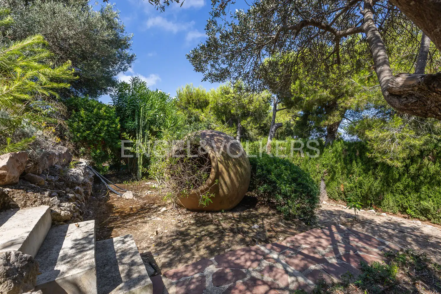 Garten von Haus oder Chalet zur Miete in Jávea / Xàbia mit Klimaanlage, Heizung und Privatgarten