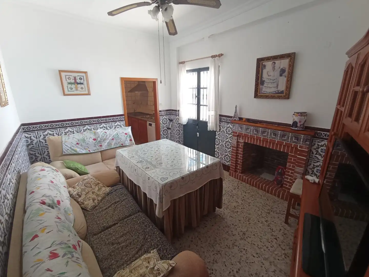 Sala d'estar de Casa o xalet en venda en Chipiona amb Calefacció