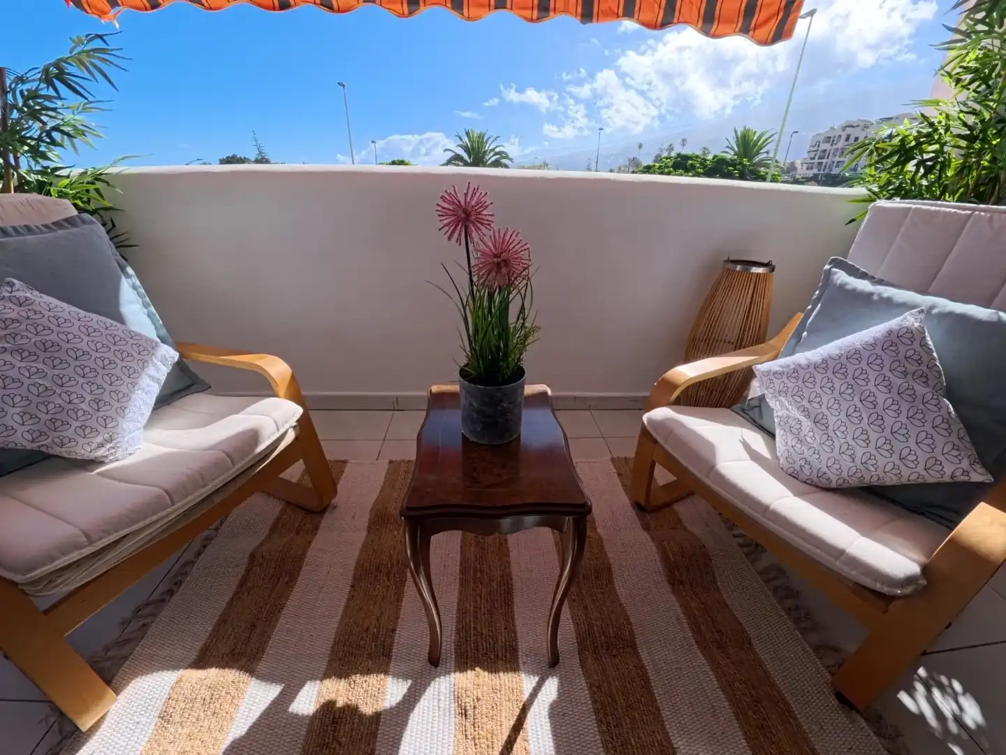 Terraza de Apartamento de alquiler en Puerto de la Cruz con Calefacción, Terraza y Trastero