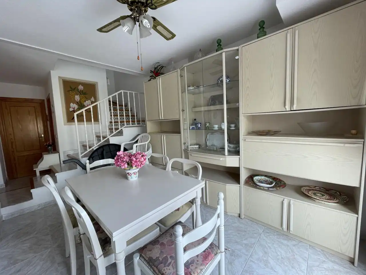 Dining room of Duplexes for sale in La Manga del Mar Menor  with Air Conditioner, Terrace and Swimming Pool