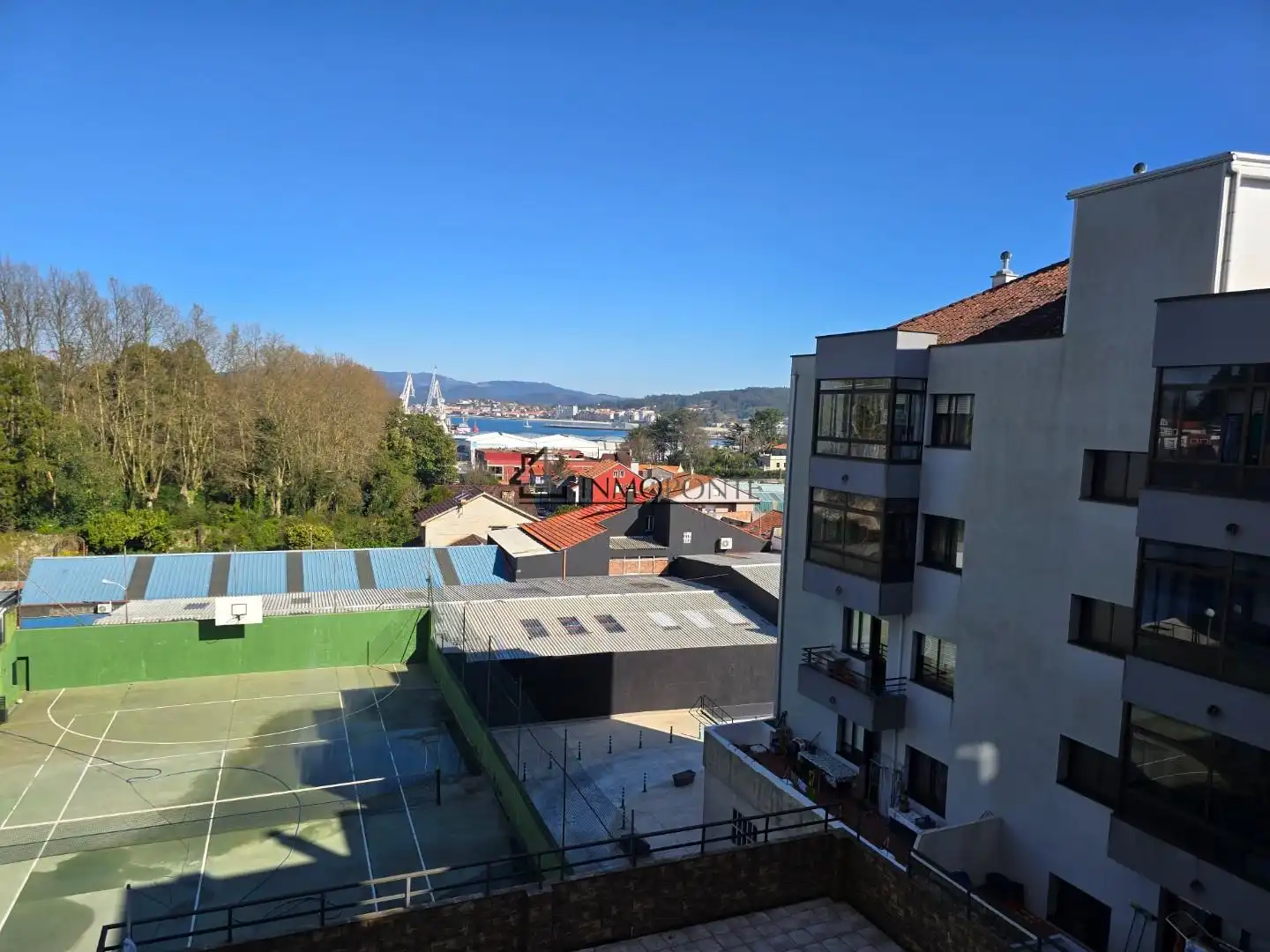 Vista exterior de Piso en venta en Vilagarcía de Arousa