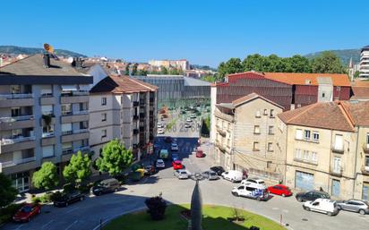 Exterior view of Apartment for sale in Ourense Capital   with Air Conditioner, Heating and Balcony