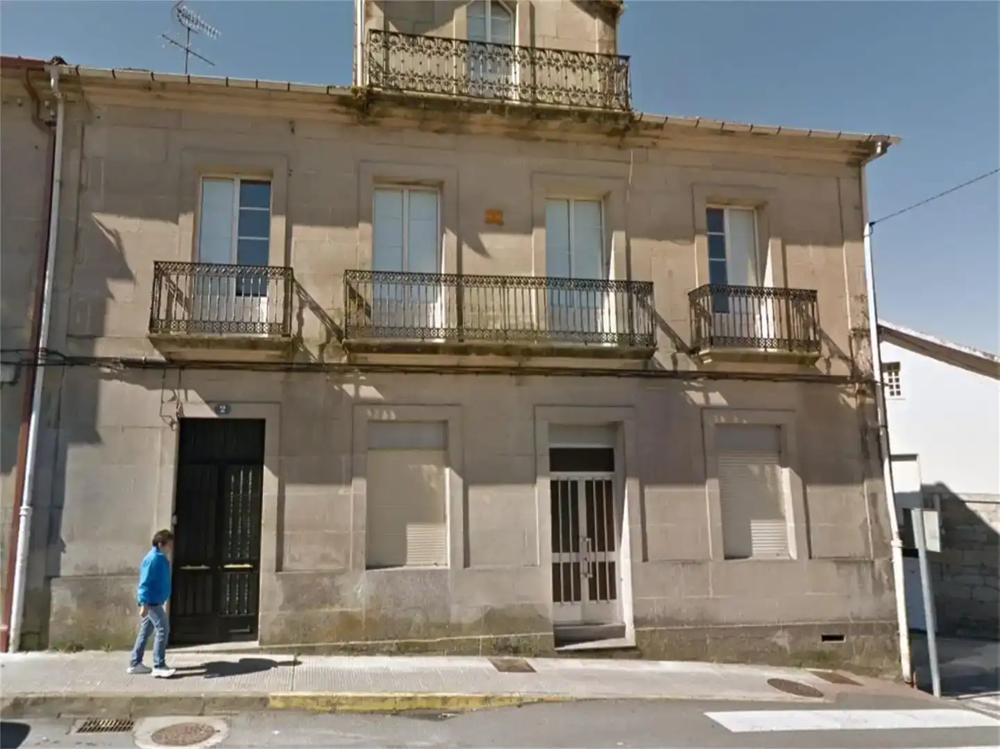 Vista exterior de Casa o chalet en venta en Ponte Caldelas con Balcón