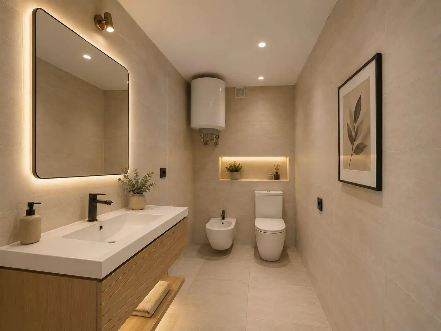 Bathroom of Flat for sale in Massanassa  with Air Conditioner and Balcony