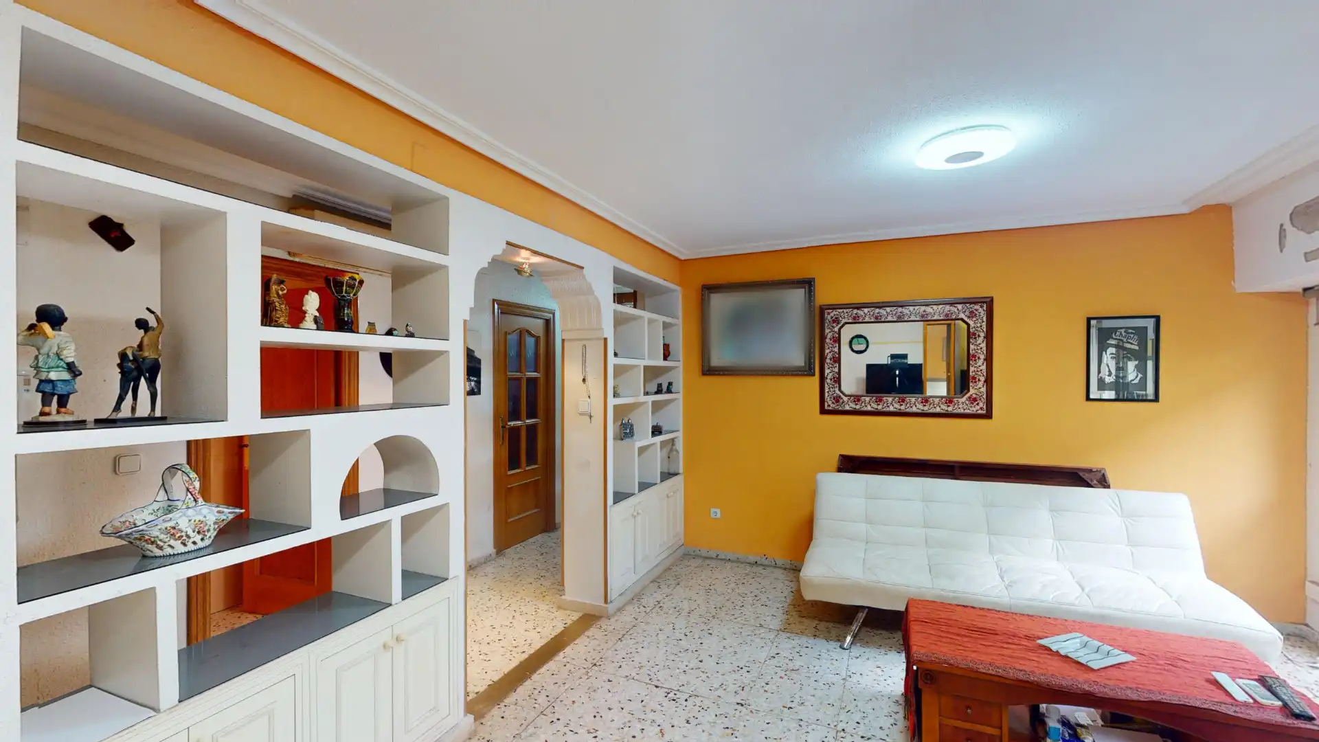 Sala de estar de Piso en venta en Alicante / Alacant con Amueblado