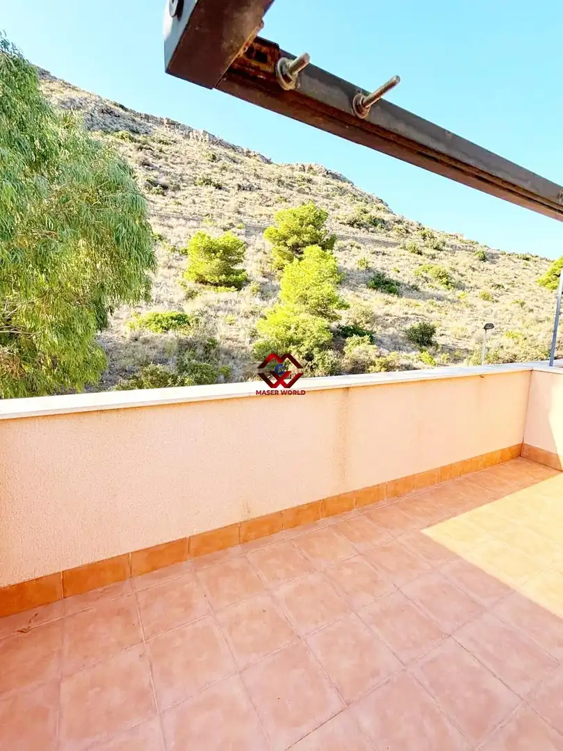 Exterior view of Attic for sale in Cartagena  with Air Conditioner, Terrace and Furnished