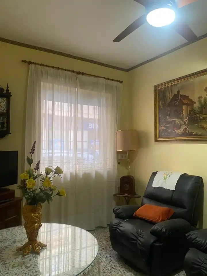 Sala de estar de Casa o chalet en venta en Dos Hermanas con Aire acondicionado y Trastero
