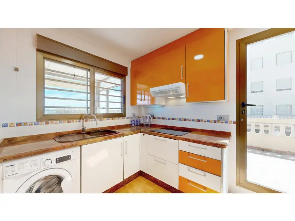 Cocina de Dúplex en venta en Tavernes de la Valldigna con Terraza