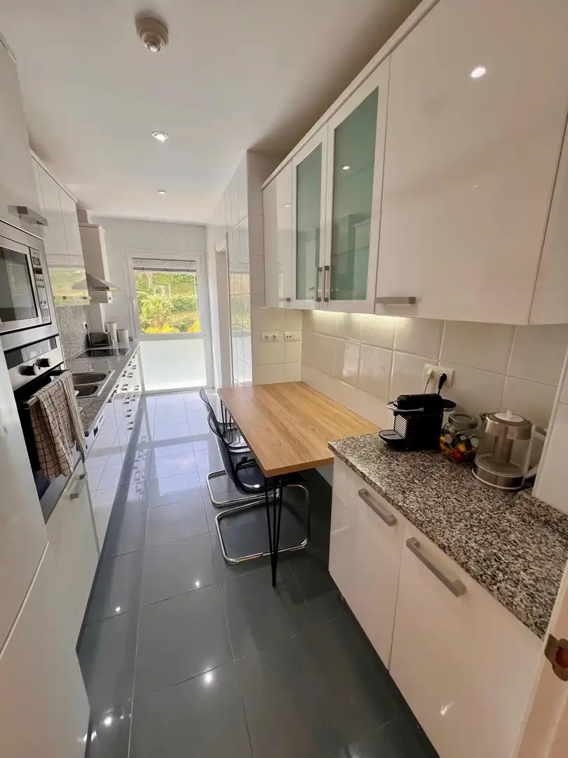 Kitchen of Apartments for rent in Marbella  with Air Conditioner, Heating and Terrace