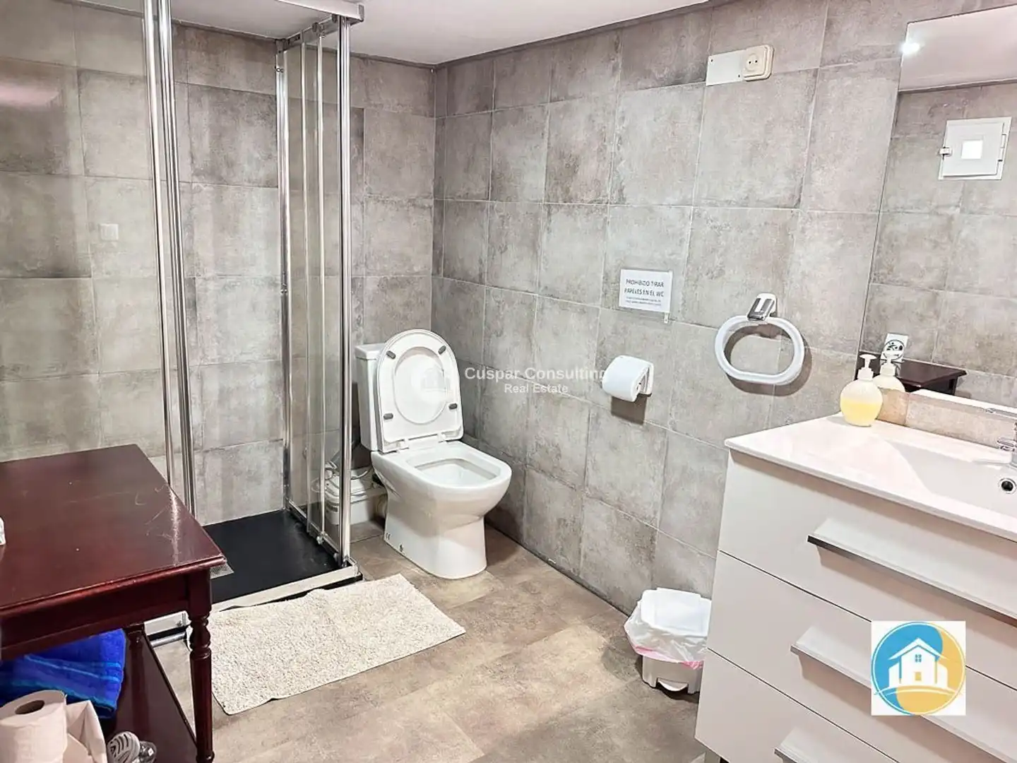 Baño de Casa o chalet en venta en La Manga del Mar Menor con Aire acondicionado, Terraza y Trastero