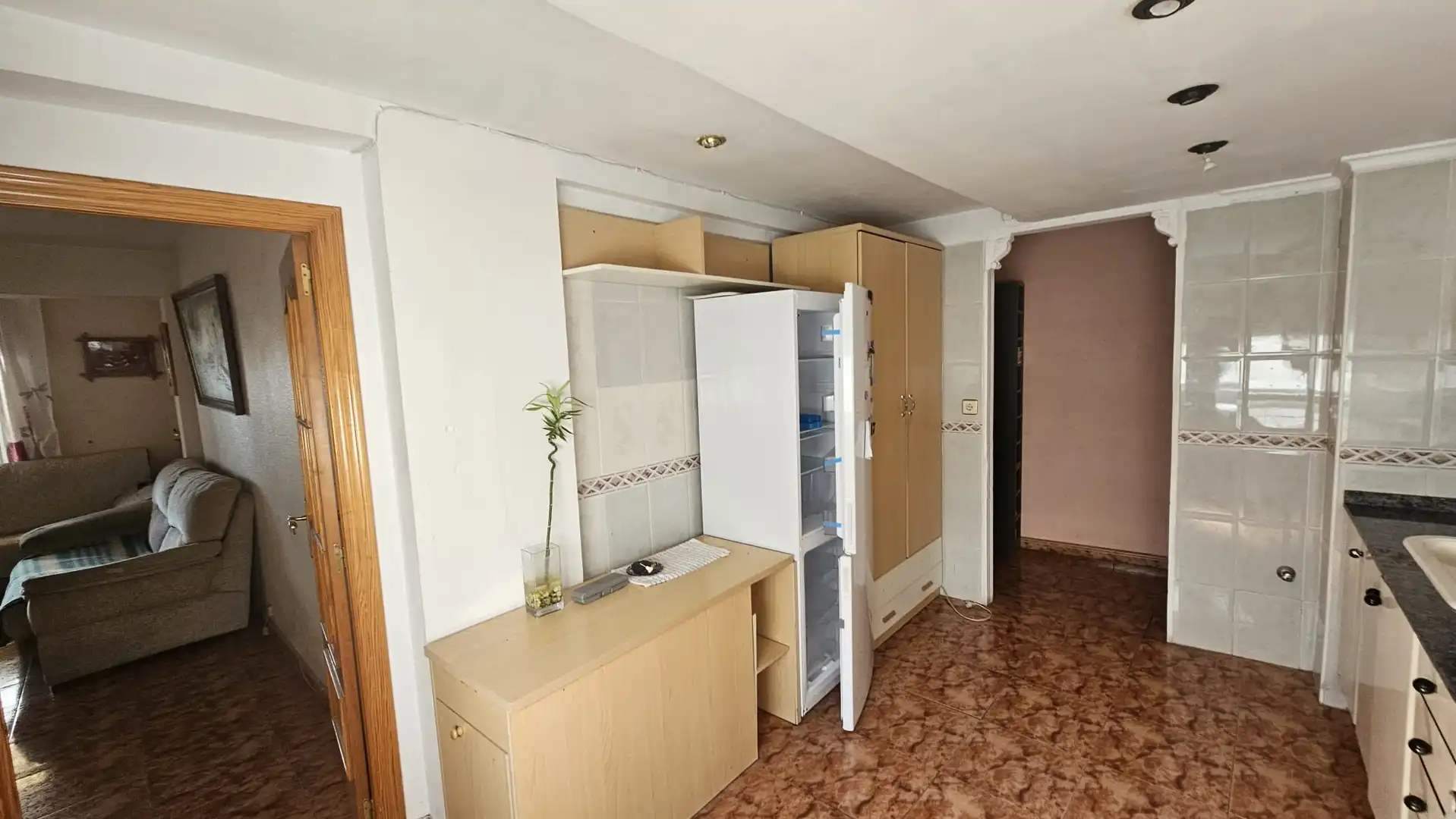 Cocina de Ático en venta en Sagunto / Sagunt con Balcón