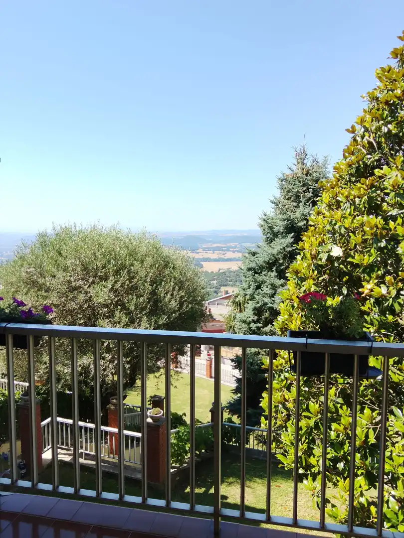 Balcony of Houses for sale in Berga  with Heating, Private garden and Parquet flooring