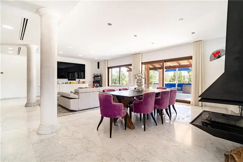 Dining room of Country homes for sale in Santa Eugènia, Illes Balears