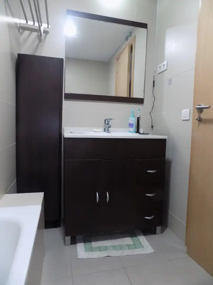 Baño de Dúplex en venta en Santa Coloma de Gramenet con Aire acondicionado y Parquet