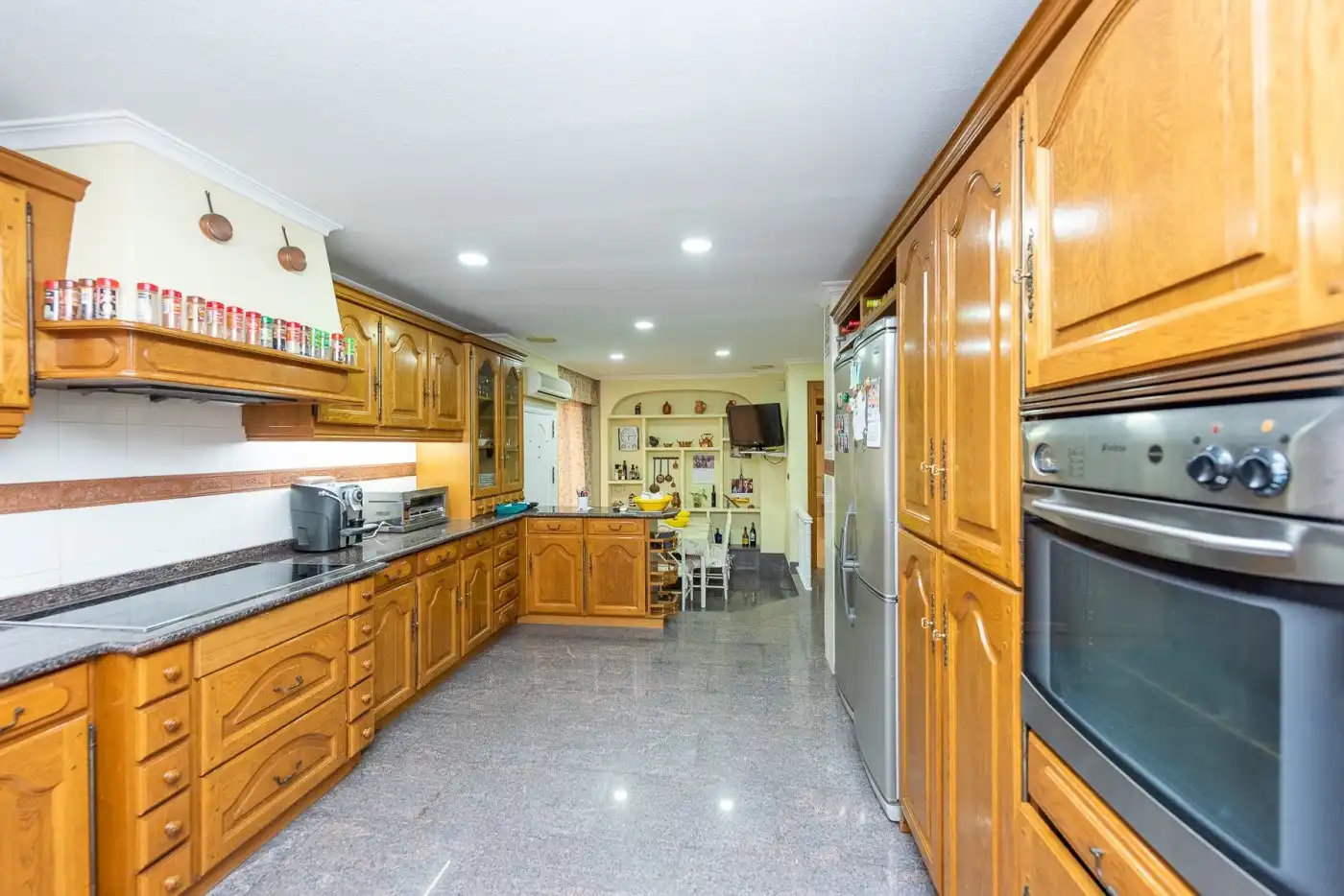 Kitchen of Houses for sale in Petrer  with Air Conditioner, Heating and Private garden