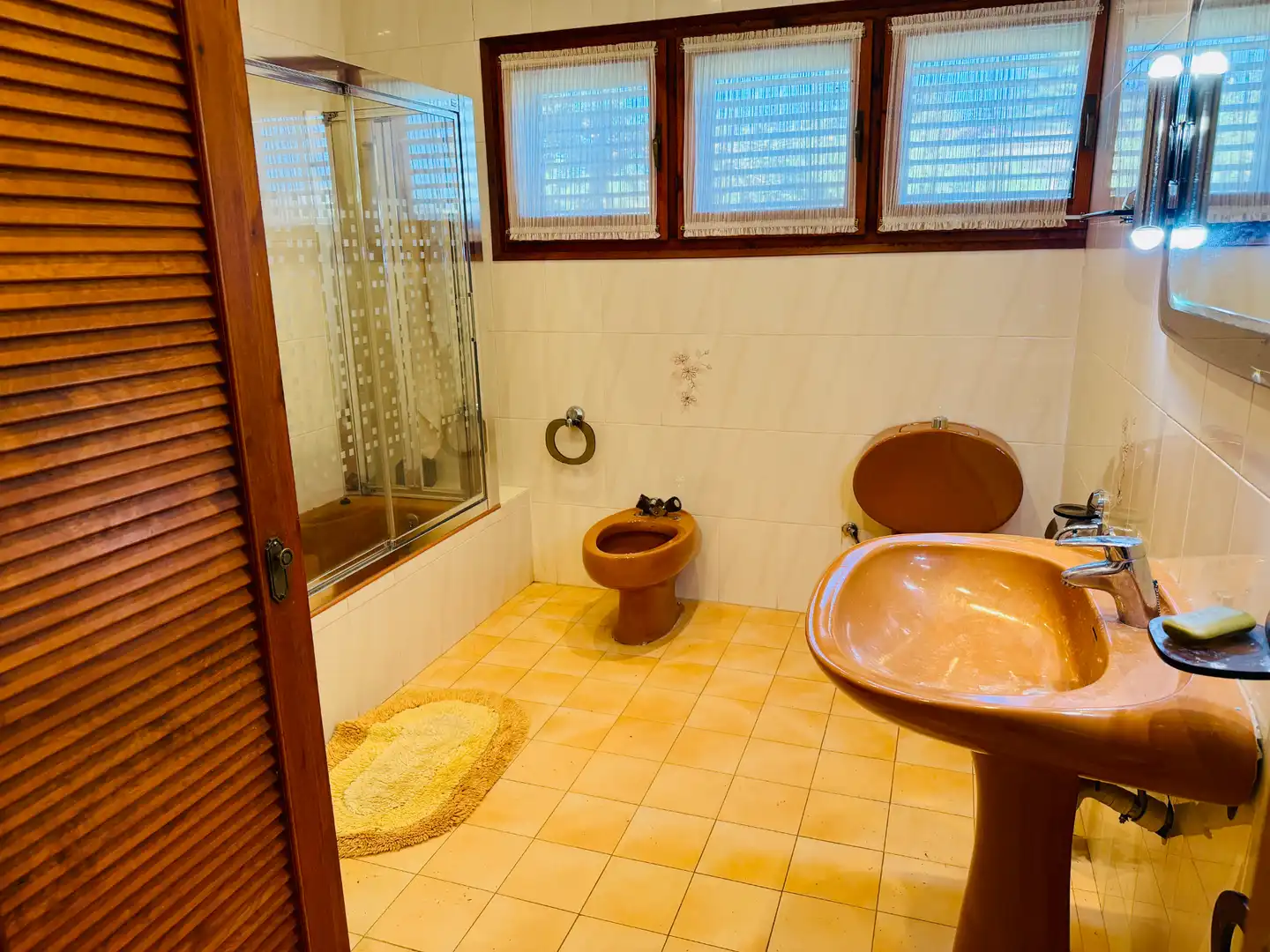 Bathroom of Houses for sale in Alpicat  with Heating, Private garden and Storage room