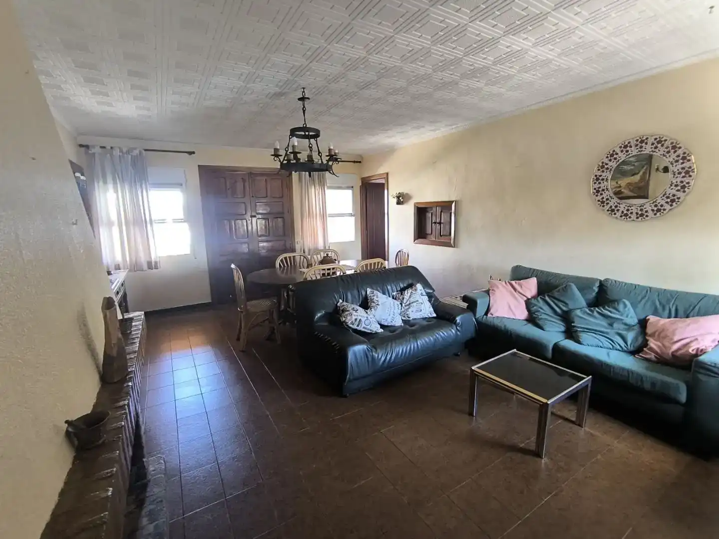 Sala de estar de Piso en venta en Almonte con Jardín privado, Trastero y Amueblado